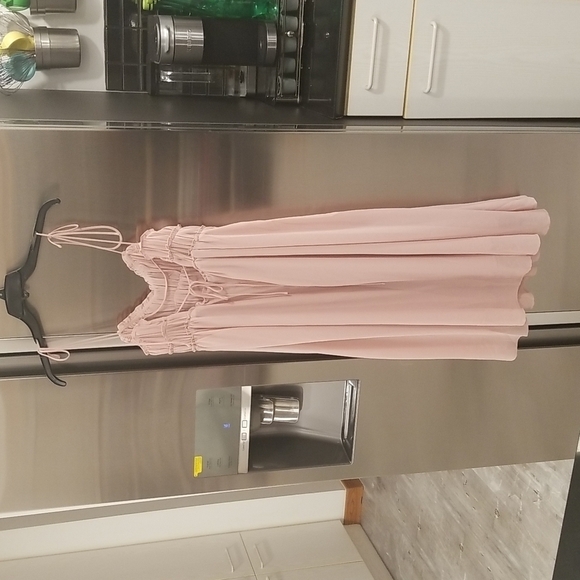 ๐O.P.T.๐ Gigi Dress ~ Chiffon Pink XS NWT - Picture 9 of 16